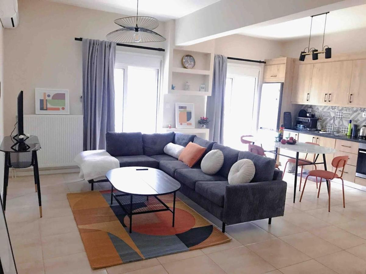 Paleo Faliro Athens Fully Equipped 2 Bedrooms 90 Sqm Big Apartment 200M To Free Beach Dış mekan fotoğraf